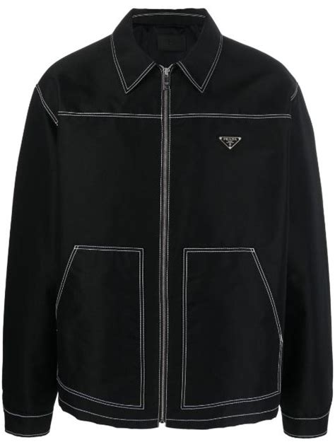 prada jacket herren silver|prada jackets for men.